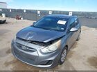 2016 Hyundai Accent Se Gray vin: KMHCT5AE2GU267828