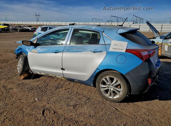 KMHD35LH0GU305410 2016 HYUNDAI ELANTRA Серебряный Задняя левая четверть