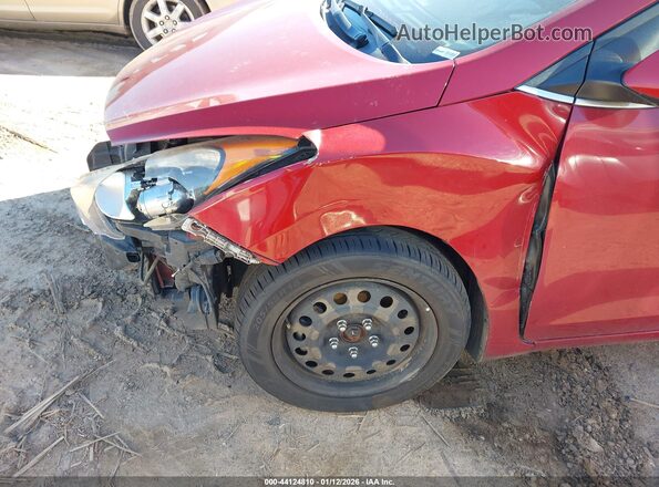 KMHD35LH0HU350140 2017 HYUNDAI ELANTRA GT Красный Вид щитка приборов
