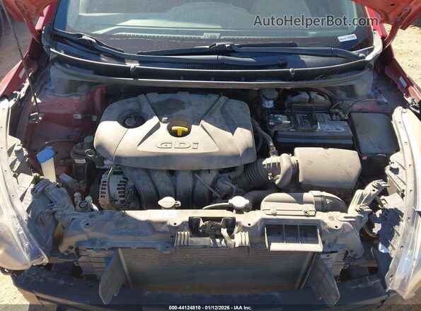 KMHD35LH0HU350140 2017 HYUNDAI ELANTRA GT Красный Вид сзади