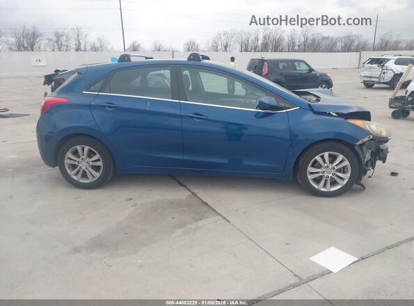 KMHD35LH2GU268151 2016 HYUNDAI ELANTRA GT Синий Вид задней части салона