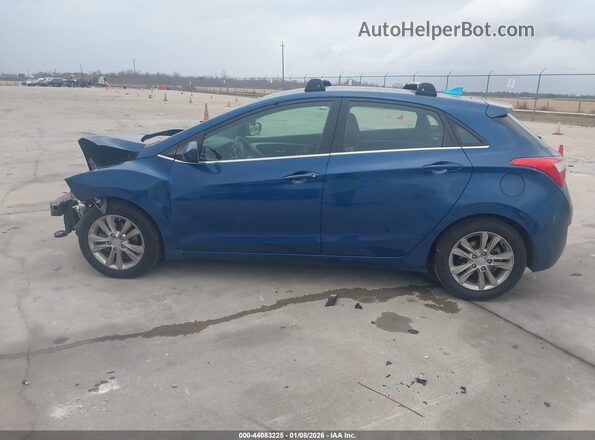 KMHD35LH2GU268151 2016 HYUNDAI ELANTRA GT Синий Панорамный вид салона 360°
