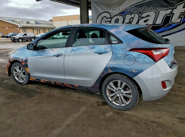 KMHD35LH3GU305398 2016 HYUNDAI ELANTRA Серебряный Задняя левая четверть