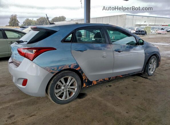 KMHD35LH3GU305398 2016 HYUNDAI ELANTRA Серебряный Задняя правая четверть