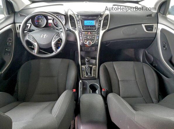 KMHD35LH3GU305398 2016 HYUNDAI ELANTRA Серебряный Вид панели приборов