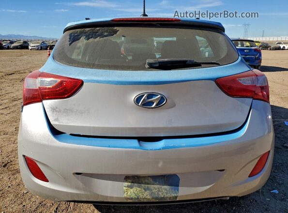 KMHD35LH3GU305417 2016 HYUNDAI ELANTRA Синий Вид сзади