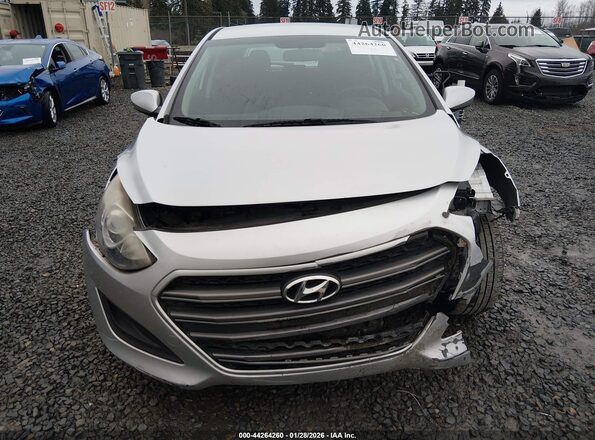 KMHD35LH7GU271384 2016 HYUNDAI ELANTRA GT Серебряный Вид задней части салона