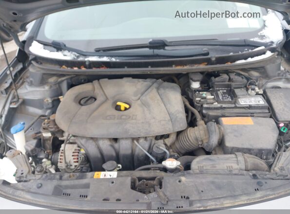KMHD35LH7GU333057 2016 HYUNDAI ELANTRA GT Серый Вид сзади