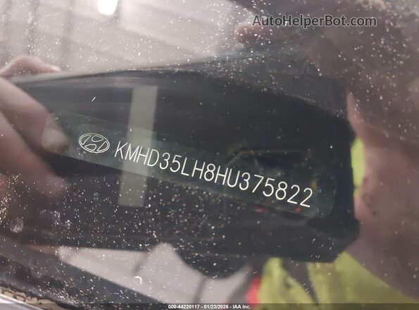 KMHD35LH8HU375822 2017 HYUNDAI ELANTRA GT Белый Вид подкапотного пространства