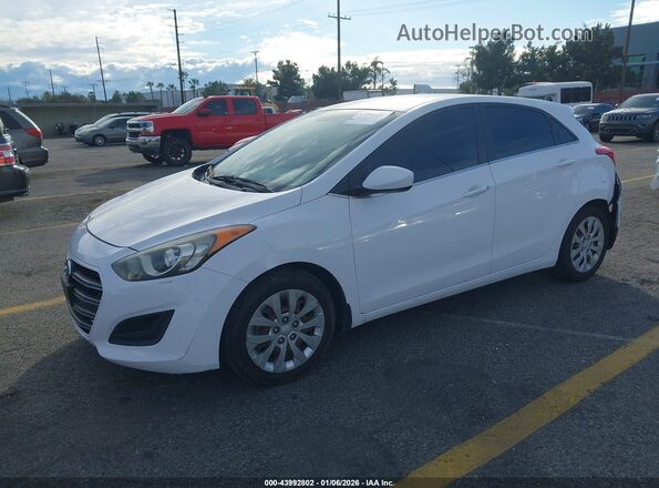 KMHD35LH9GU274643 2016 HYUNDAI ELANTRA GT Белый Передняя левая четверть