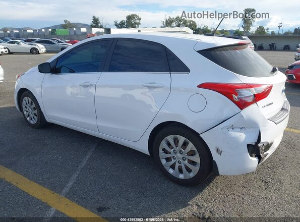 KMHD35LH9GU274643 2016 HYUNDAI ELANTRA GT Белый Задняя левая четверть