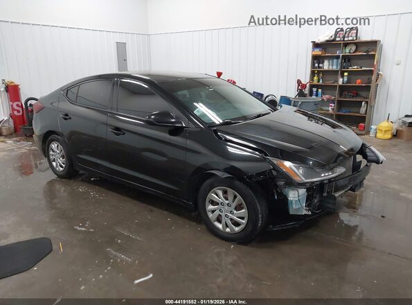 KMHD74LF3LU953931 2020 HYUNDAI ELANTRA Черный Передняя правая четверть