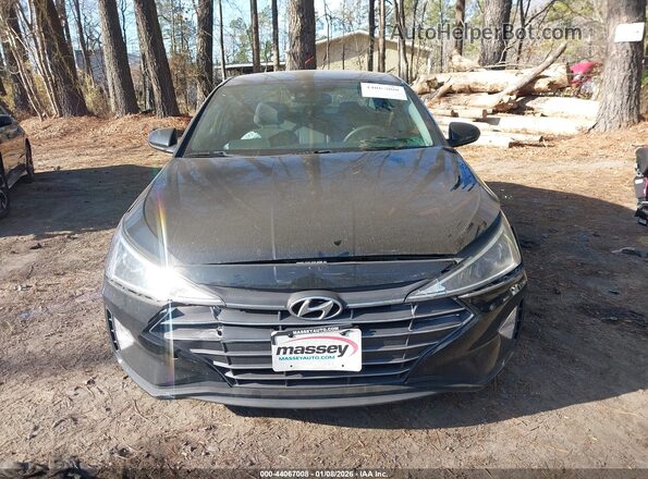 KMHD74LF9LU922506 2020 HYUNDAI ELANTRA Черный Вид спереди