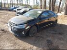 2020 Hyundai Elantra Se Черный vin: KMHD74LF9LU922506