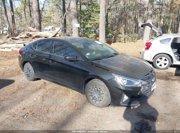 KMHD74LF9LU922506 2020 HYUNDAI ELANTRA Черный Передняя правая четверть