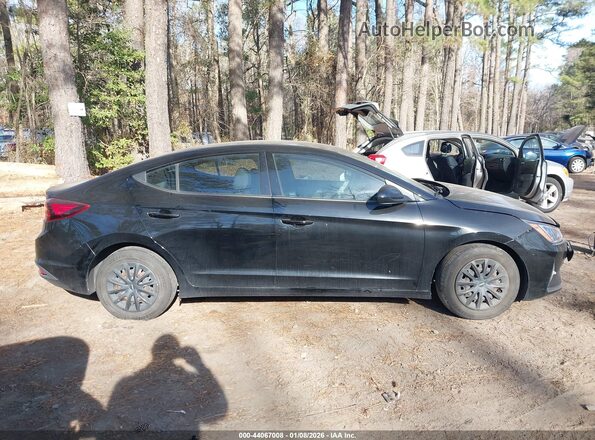KMHD74LF9LU922506 2020 HYUNDAI ELANTRA Черный Вид щитка приборов