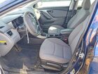 2016 Hyundai Elantra Se Синий vin: KMHDH4AE2GU501773