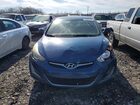 2016 Hyundai Elantra Se Синий vin: KMHDH4AE2GU501773