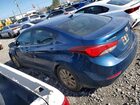 2016 Hyundai Elantra Se Синий vin: KMHDH4AE2GU501773