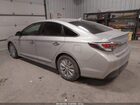 2016 Hyundai Sonata Hybrid Se Silver vin: KMHE24L10GA010796