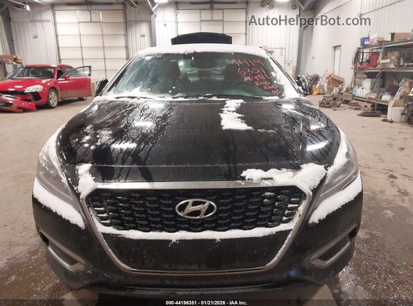 KMHE24L14HA050283 2017 HYUNDAI SONATA HYBRID Черный Вид спереди