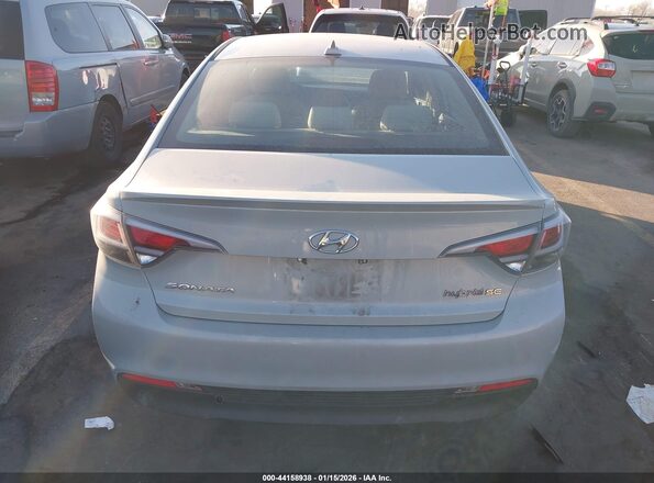 KMHE24L17GA008558 2016 HYUNDAI SONATA HYBRID Серый 