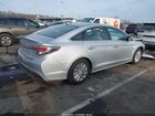2017 Hyundai Sonata Hybrid Se Серебряный vin: KMHE24L18HA058239