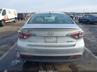 2017 Hyundai Sonata Hybrid Se Серебряный vin: KMHE24L18HA058239