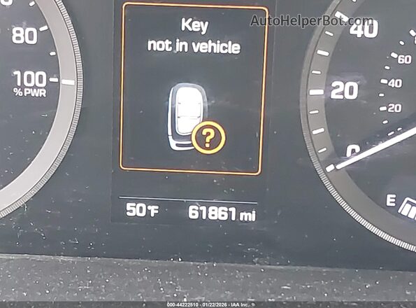 KMHE24L18HA058239 2017 HYUNDAI SONATA HYBRID Серебряный 