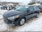 2019 Hyundai Sonata Hybrid Se Черный vin: KMHE24L31KA088207