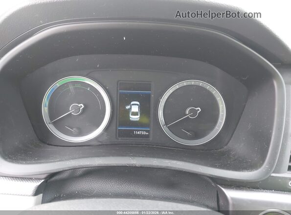 KMHE24L31KA088207 2019 HYUNDAI SONATA HYBRID Черный Вид задних сидений