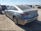 2016 Hyundai Sonata Hybrid Limited Серебряный vin: KMHE34L16GA022772
