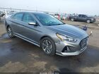 2018 Hyundai Sonata Hybrid Limited Gray vin: KMHE34L30JA086881