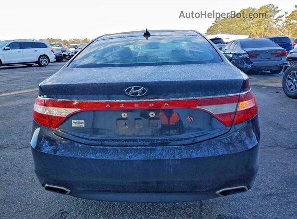 KMHFG4JG0HA577489 2017 HYUNDAI AZERA Черный Вид сзади
