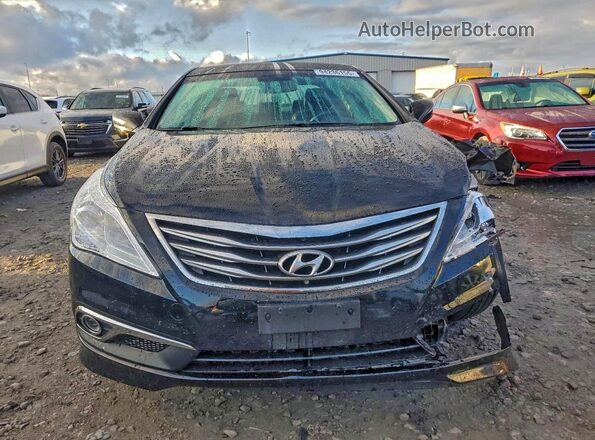 KMHFG4JG7HA577490 2017 HYUNDAI AZERA Черный Вид спереди