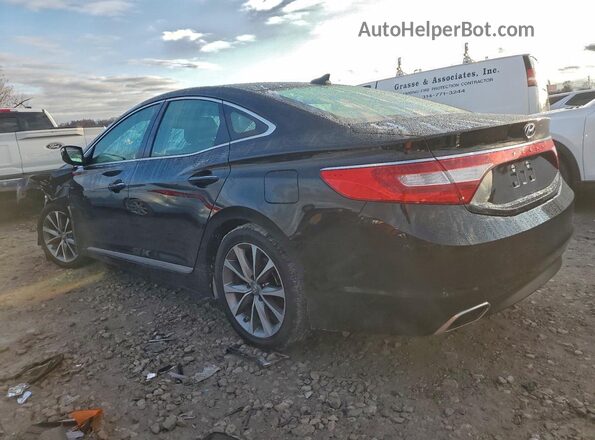 KMHFG4JG7HA577490 2017 HYUNDAI AZERA Черный Задняя левая четверть