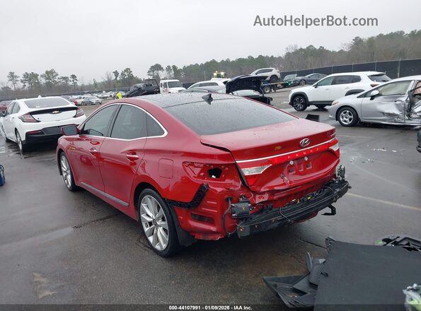 KMHFH4JG3GA520067 2016 HYUNDAI AZERA Red Trasero izquierdo