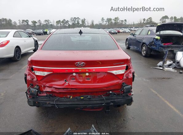 KMHFH4JG3GA520067 2016 HYUNDAI AZERA Red 