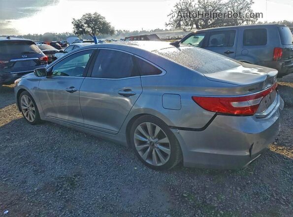 KMHFH4JG6GA569716 2016 HYUNDAI AZERA Silver Trasero izquierdo