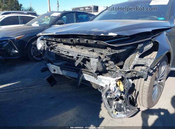 KMHG34JA3HU027472 2017 GENESIS G90 Black Vista frontal