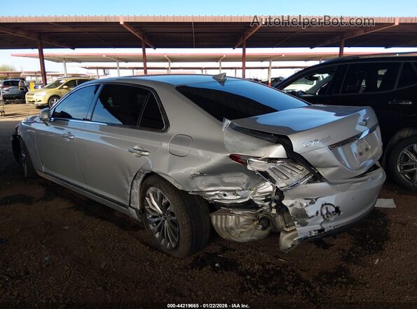 KMHG34JAXKU050626 2019 GENESIS G90 Silver Вид спереду