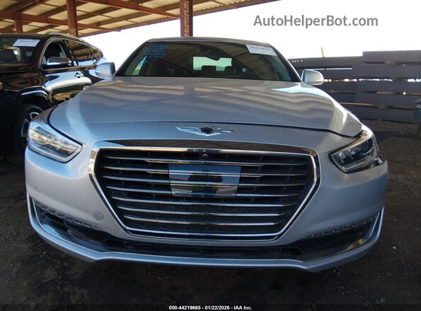 KMHG34JAXKU050626 2019 GENESIS G90 Silver Вид щитка приладів