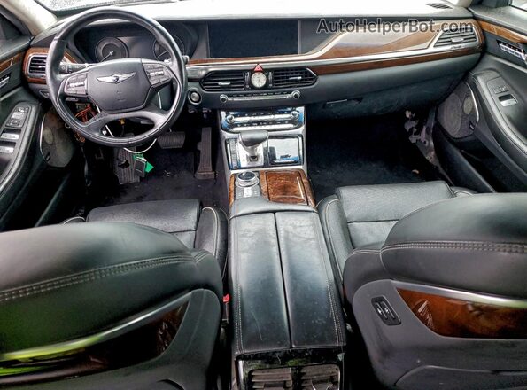 KMHG54JH8JU044264 2018 GENESIS G90 Серый Вид панели приборов