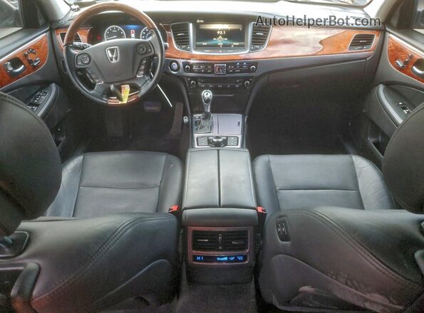 KMHGH4JH3GU101115 2016 HYUNDAI EQUUS Черный Вид панели приборов