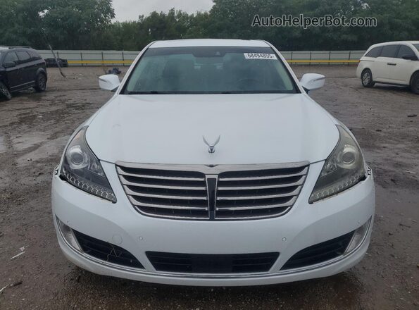 KMHGH4JH4GU103990 2016 HYUNDAI EQUUS Белый Вид спереди