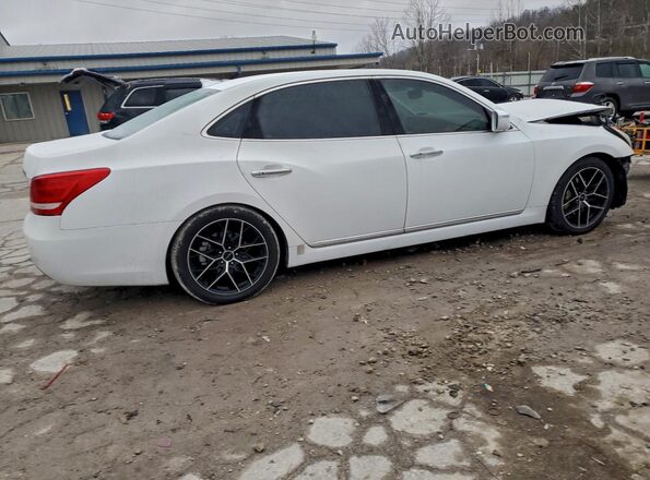 KMHGH4JH6GU103408 2016 HYUNDAI EQUUS Белый Задняя правая четверть