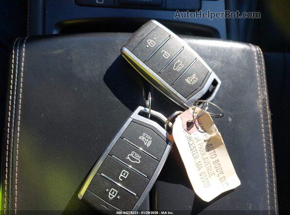 KMHGN4JB4KU296204 2019 GENESIS G80 Черный Вид панели приборов