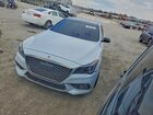 2018 Genesis G80 Sport Blue vin: KMHGN4JB5JU249827