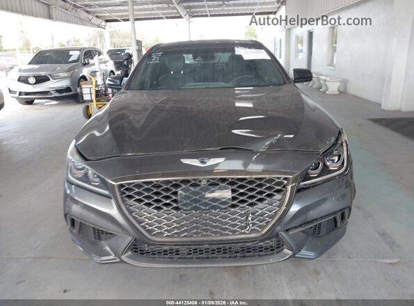 KMHGN4JB5KU295837 2019 GENESIS G80 Серый Вид щитка приборов