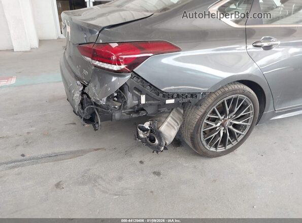 KMHGN4JB5KU295837 2019 GENESIS G80 Серый Вид спереди
